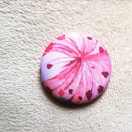 Kulatá brož 2/knoflík/ — foto 3