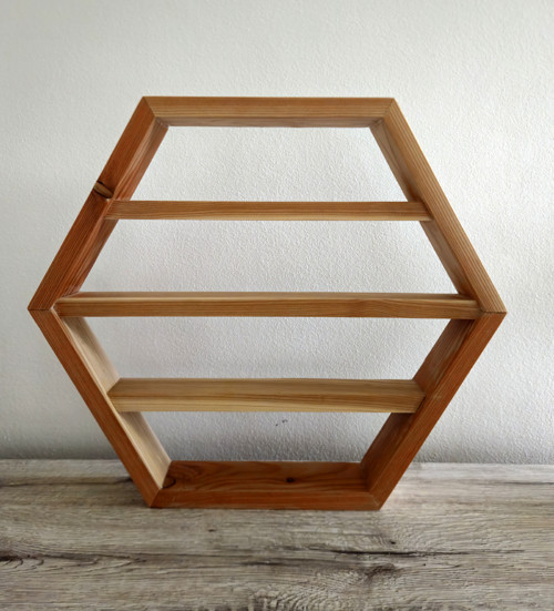 Hexagon s poličkami (-50% výprodej) — foto 2