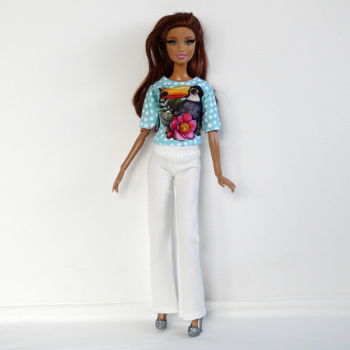 Barbie - tričko s tukanem — foto 3