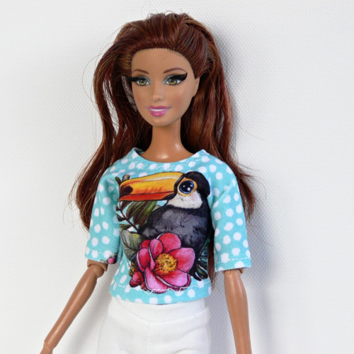 Barbie - tričko s tukanem — foto 2