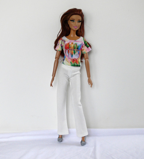 Barbie - tričko s papoušky — foto 3