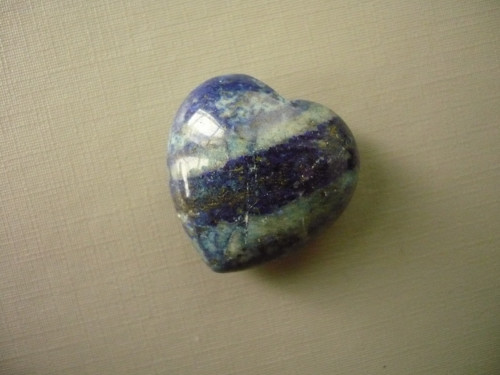 Srdíčko - lapis lazuli 25 mm, č.1 — foto 2