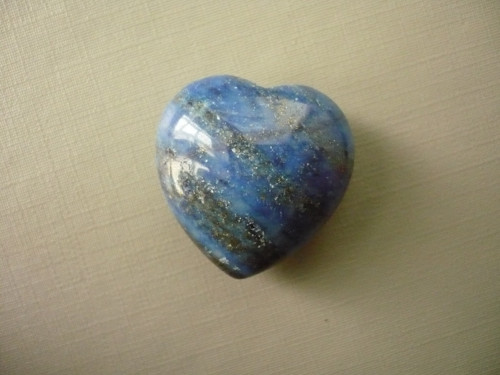 Srdíčko - lapis lazuli 25 mm, č.18 — foto 2