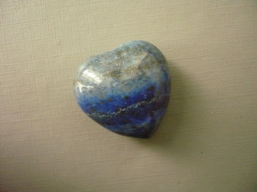 Srdíčko - lapis lazuli 25 mm, č.21 — foto 2