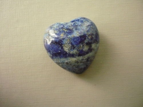 Srdíčko - lapis lazuli 25 mm, č.22 — foto 2