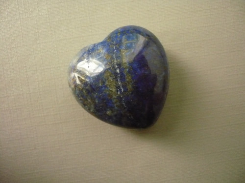 Srdíčko - lapis lazuli 25 mm, č.28 — foto 2