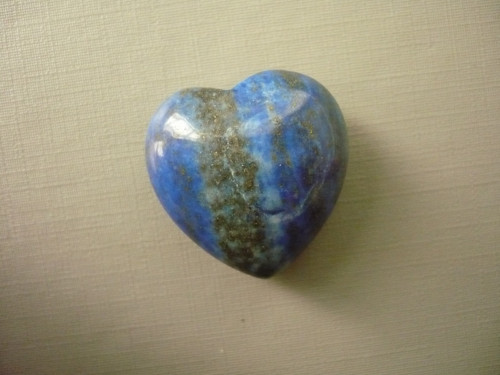 Srdíčko - lapis lazuli 25 mm, č.30 — foto 2
