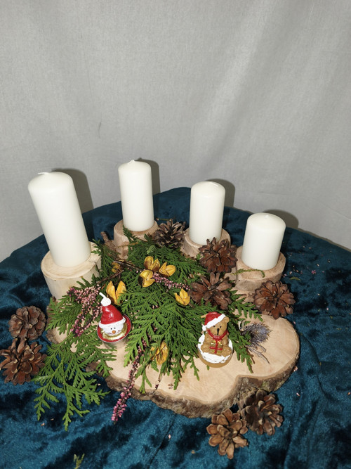 Adventní svícen — foto 2