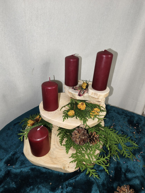 Adventní svícen — foto 2
