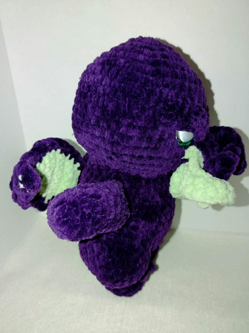 Háčkovaný plyšový Cthulhu 21 cm — foto 2