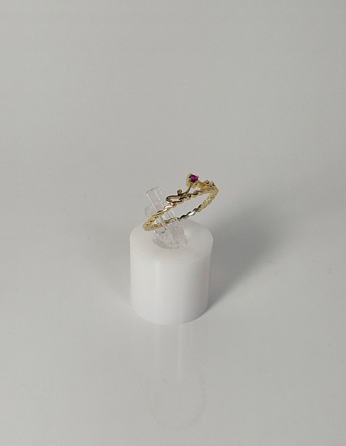 Zásnubní prsten 002 Zirkon — foto 4