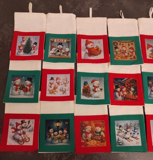 Adventní kalendář - Sněhuláčci 1 — foto 5