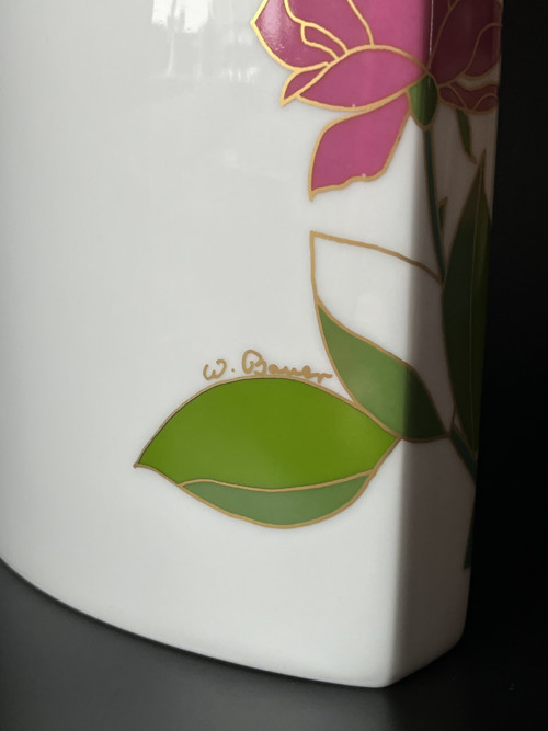 Rosenthal Porcelánová váza 17 cm, Wolf Bauer — foto 3