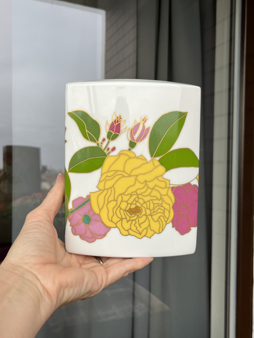 Rosenthal Porcelánová váza 17 cm, Wolf Bauer — foto 6