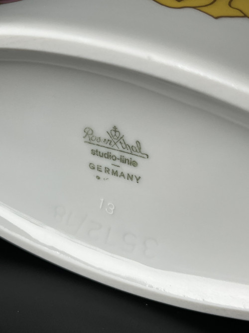 Rosenthal Porcelánová váza 17 cm, Wolf Bauer — foto 4