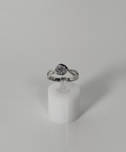Zásnubní prsten 005 Zirkon — foto 2