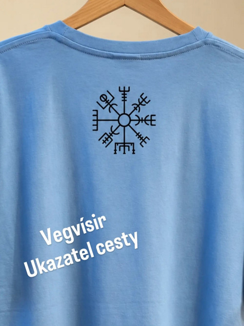 Pánské tričko Vegvísir — foto 2