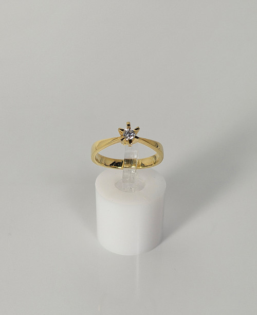 Zásnubní prsten 006 Zirkon — foto 2