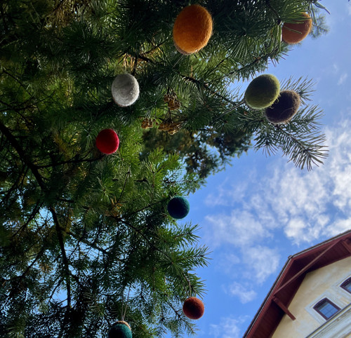 Dekorace žalud 1 kus — foto 4