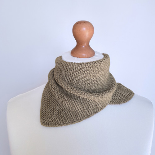 Nákrčník Merino Fine caffe latte — foto 4