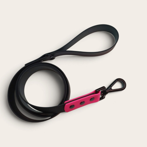 Vodítko L - black dark pink — foto 3