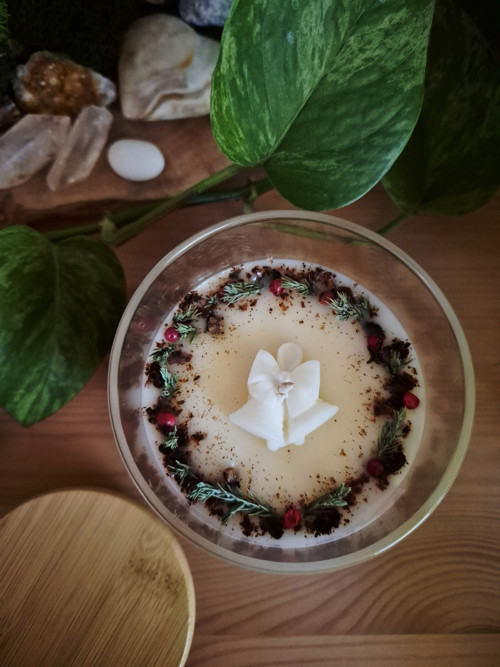 Vánoční svíčka "VÁNOČNÍ PŘÍBĚH" — foto 3