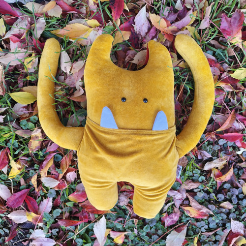 Příšerka Bob - ušitý polštář — foto 2
