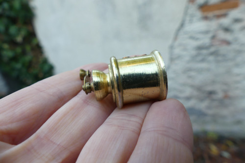 Kafemlýnek...mosazná miniatura — foto 3