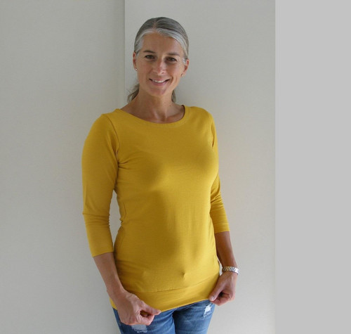 Tričko hořčicové...S - XXL... — foto 2