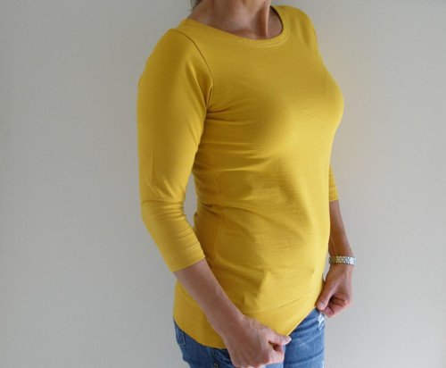 Tričko hořčicové...S - XXL... — foto 4
