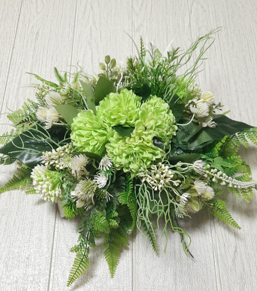Smuteční aranžmá zelené — foto 3