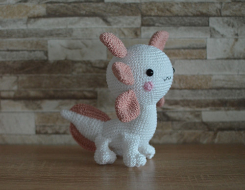Háčkovaný axolotl — foto 4