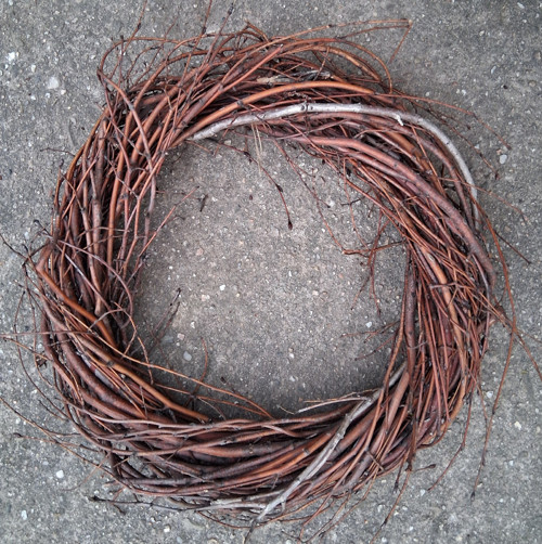 Věnec z proutí průměr cca 27 cm — foto 3