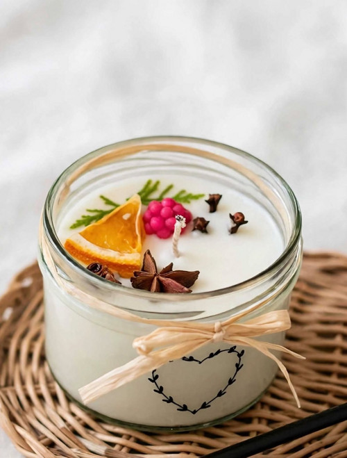 Vánoční sójová svíčka — foto 2