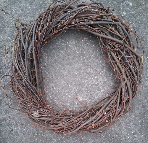 Věnec z proutí průměr cca 37 cm — foto 2