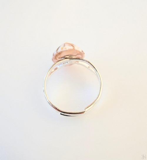 Handmade prsteň - morská mušľa 3 — foto 2