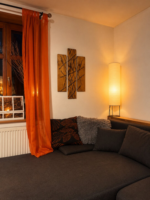 Abstraktní dřevěný obraz — foto 2