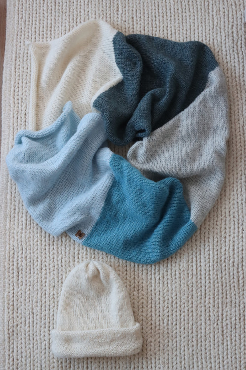 Maxišála modré zachumlání — foto 2