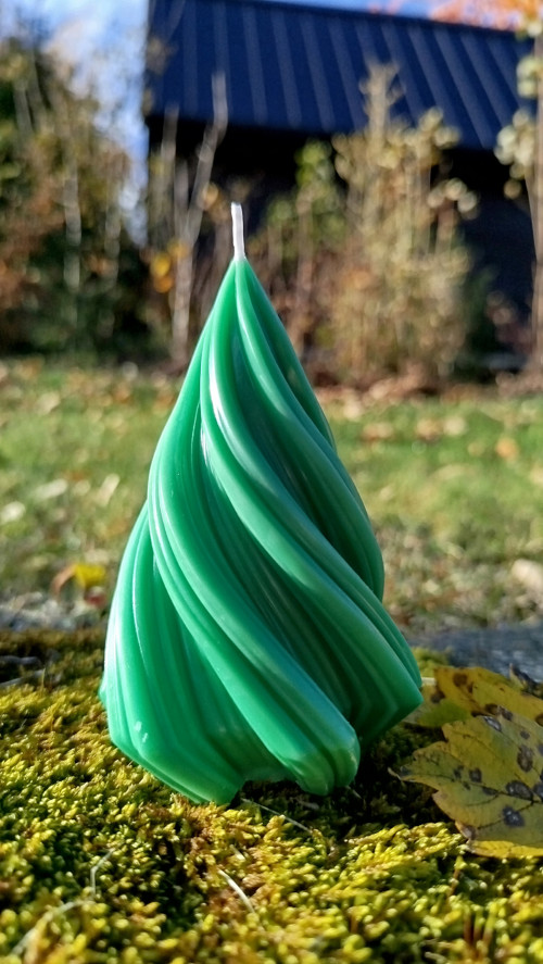 Svíčka - moderní vánoční stromeček — foto 2