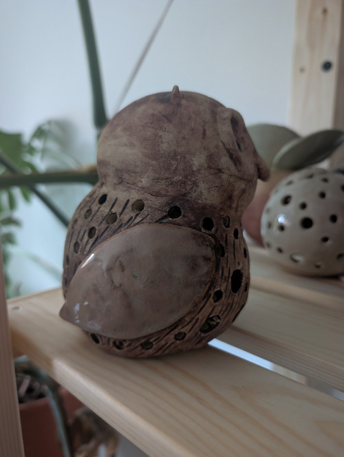 Keramika / svícen Sova — foto 3