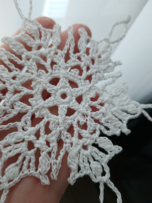 Háčkovaná vločka #14 — foto 3