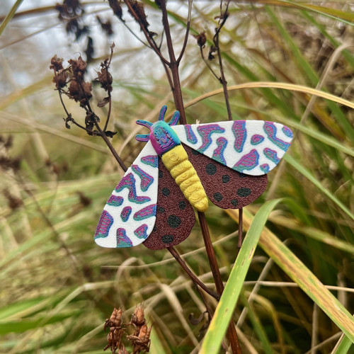 Můra brown/white/pearl blue — foto 2