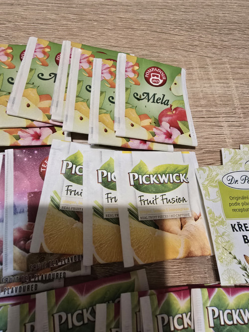 Papírové obaly od čaje — foto 6