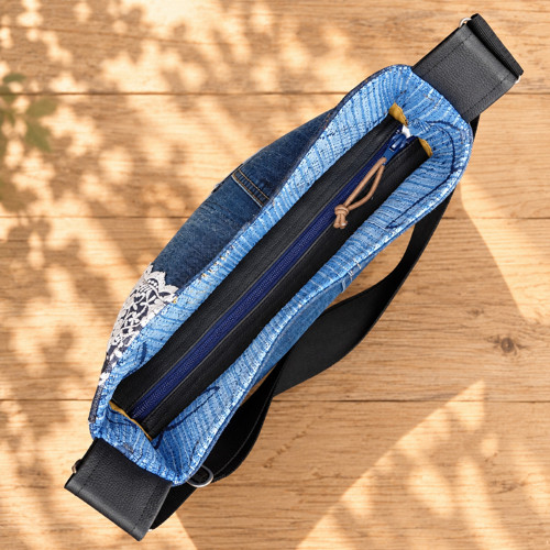 DeNIM & LACE BAG *** PaRROT® — foto 5