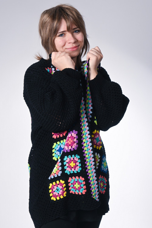 Boho kardigan/kabát Granny Suare — foto 2