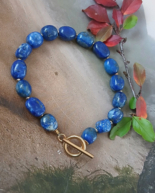 Náramek lapis lazuli — foto 4