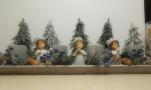 Andělský adventní svícen — foto 3