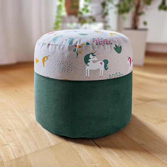 PEBBLE UNICORN/GREEN