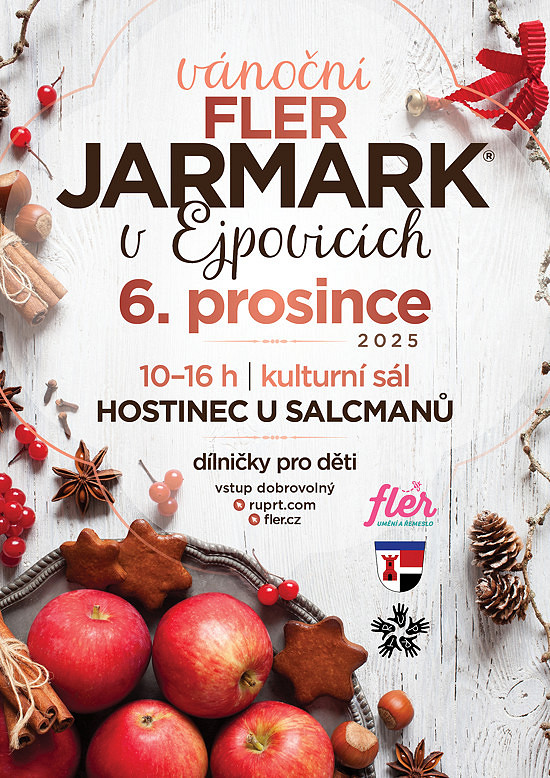 Zvu všechny v předvánočním čase do Ejpovic, kde bude i moje zboží.