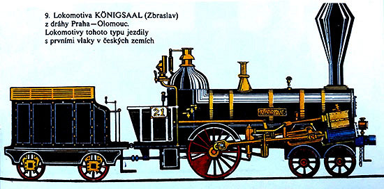 parní lokomotiva Königsaal (Zbraslav)